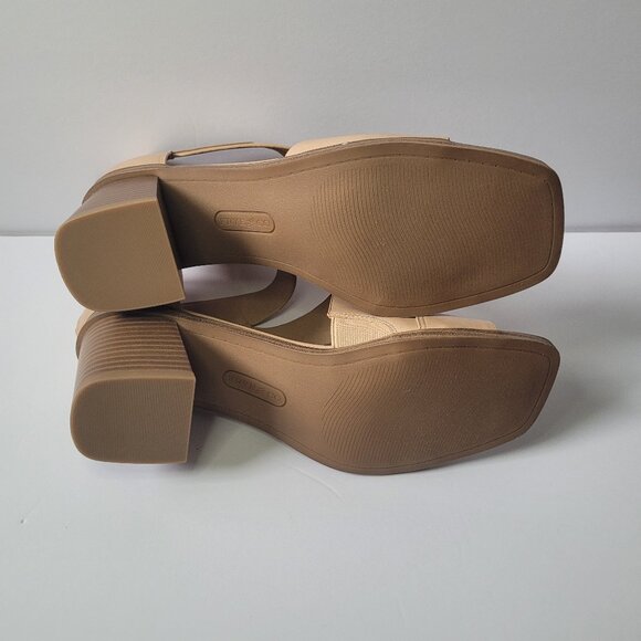 Frye And Co Tan Women's Heeled Sandals Size 10 - Picture 7 of 8